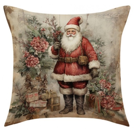 Obliečka na vankúš 45 x 45 cm vianočný motív BOHO POD113