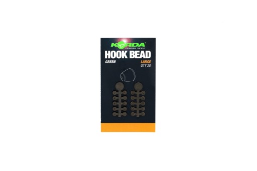 Korda Hook Bead Green Large Hook zarážky