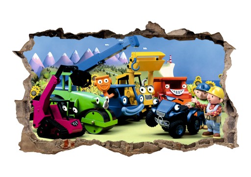 Nálepka na stenu BOB THE BUILDER! Veľký výber!