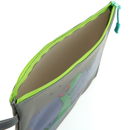 ŠKOLSKÁ TAŠKA S RÚČKOU SILIKON B5 T-REX BIKE KITE
