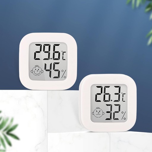 DIGITÁLNY TEPLOMER HYGROMETER MIESTNOSŤ METEOSTANICA POČASIE POČASIE S DISPLEJOM
