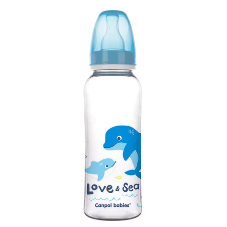 CANPOL BOTTLE 250ML FĽAŠE + cumlík QUICK 12+