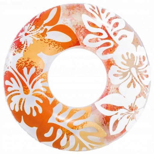 Krúžok na plávanie FLOWERS 91 cm LARGE INTEX