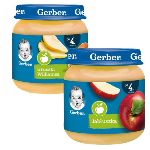 Williams Gerber Jablkový a hruškový dezert