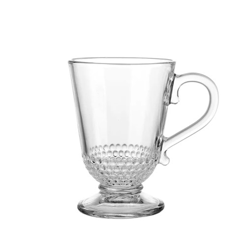 Pohár na latte s uškom, sklenený hrnček na kávu Altom Design Sienna, 320 ml