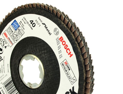 BOSCH KLAPKA DISK 125mm GR.40 X-LOCK NA KOV