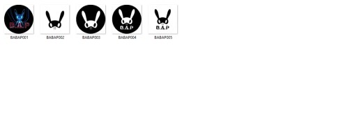 B.A.P Kórea KPOP K-POP piny NA VÝBER