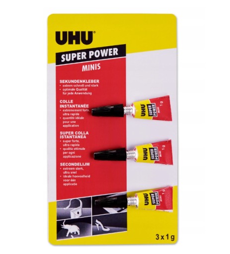 Uhu univerzálne sekundové lepidlo 3 ml
