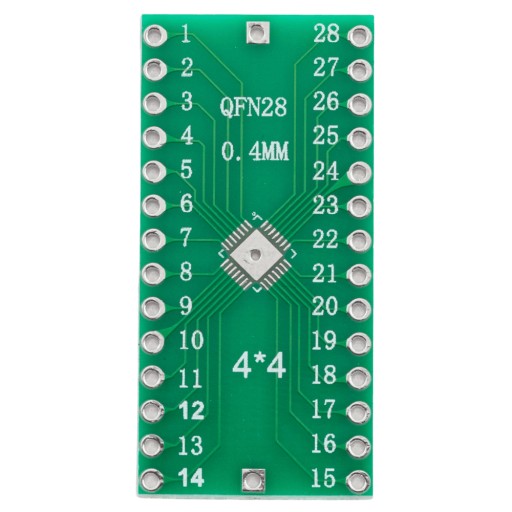 Adaptér QFN28 0,4/0,5 na DIP