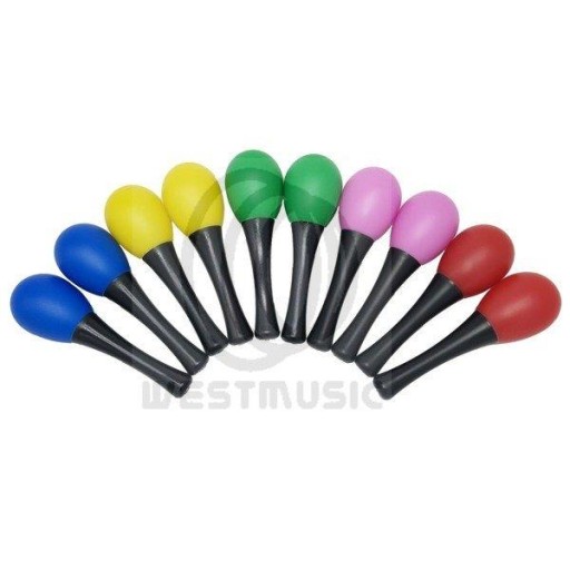 LATINO maracas pre deti - červené