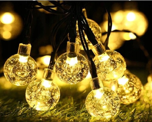 LIGHT GARLAND Solar Garden Záhradné svietidlá do záhrady 50 LED 5m