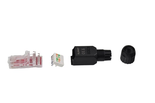 ZÁSTRČKA RJ45 UTP ZÁSTRČKA KAT.6A SKRUTOVANÁ BEZ NÁRADIA