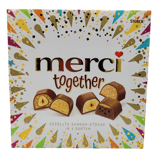 Merci Together cukríky, pralinky, bonboniéra 175g