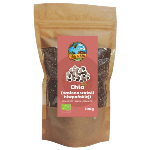 Chia semienka španielskej šalvie organický zdroj Omega-3 keto tuky