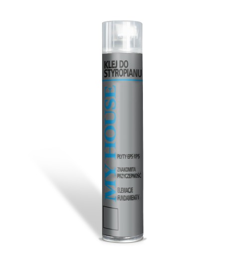 Penové lepidlo na polystyrén XPS EPS Penové polyuretánové lepidlo 750ml