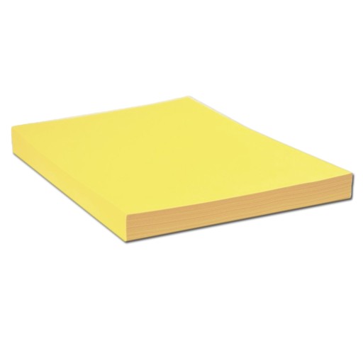 Farebný kopírovací papier A4, svetložltý, 100 listov