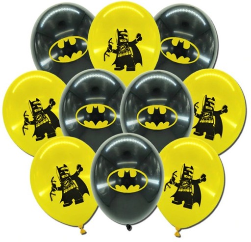 SET BALÓNOV BALÓNKY AVENGERS BATMAN 6 ks