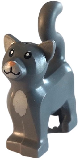 LEGO 13786pb09 CAT MAČIATKO tmavosivá NOVINKA (1g)
