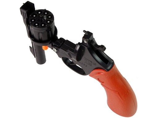 Perkusná pištoľ Revolver čierny