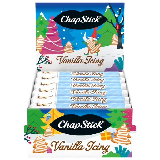 Vianočný balzam na pery Vanilla Icing Vanilla Icing Chapstick 1 kus