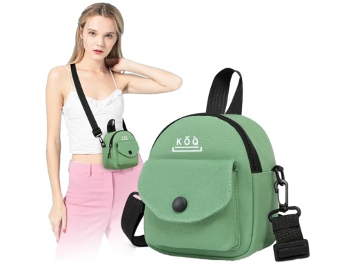 MINI GREEN Taška cez rameno Látkové vrecko