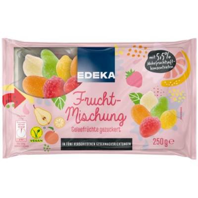 Edeka Fruchtmischung ovocné želé 250g
