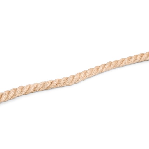 Krútené jutové lano HRUBÉ 16 mm METROV, PRÍRODNÉ DEKORATÍVNE PLACHTY
