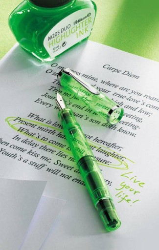 PELIKÁN ATRAMENT NA PERIE 30ML FLUIORESCENT ZELENÁ 339580