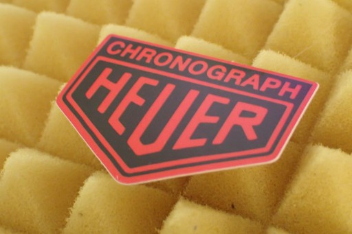 NÁLEPKA F1 WEC TAG HEUER CHRONOGRAPH 5,3 x 7,3 cm