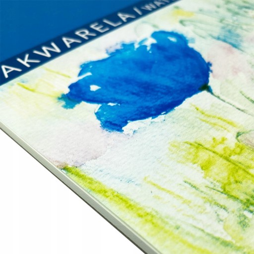 Blok WATERCOLOR PAINTS Art A4/10K 250 g Happy Color Papier dobrej kvality