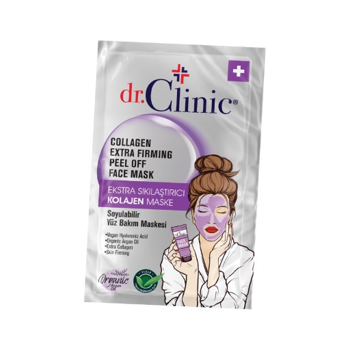 Kolagénová pleťová maska Dr Clinic, 12 ml