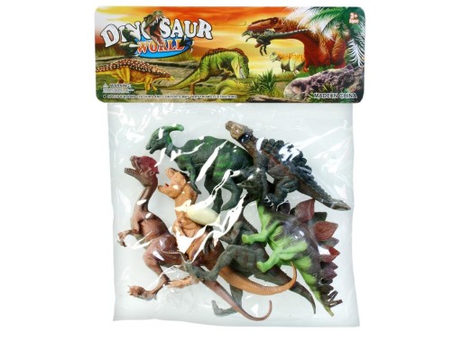 Figúrky dinosaurov - 6 ks Mega kreatívne