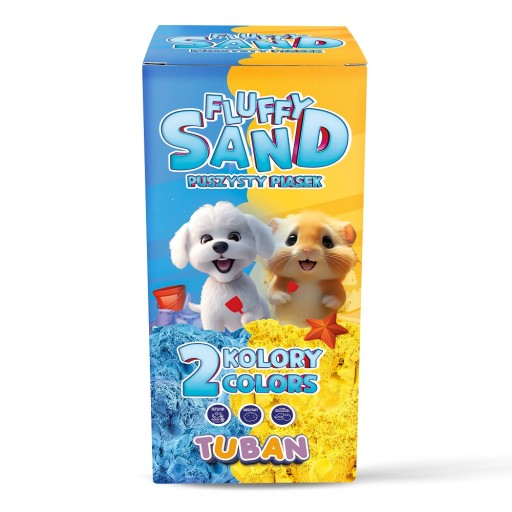 SET FUFFY PIESOMODRÝ a ŽLTÝ 2x70g
