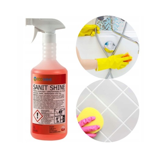 PENA NA ČISTENIE KÚPEĽNE Eco Shine Sanit Shine 1L SILNÁ