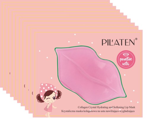 PILATEN KOLAGÉNOVÁ MASKA NA PRY 10 ks 7g