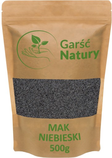 MODRÝ MAK 0,5kg čerstvé semienka 0,5kg čisto prírodné NAJVYŠŠIA KVALITA