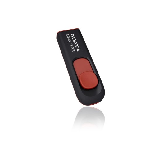 DashDrive Classic C008 32GB USB2.0 kľúč, čierno-červený