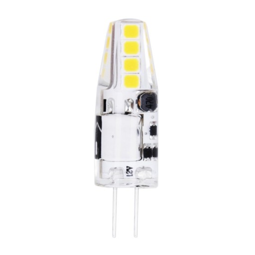 G4 Silikónová LED žiarovka 2W 12V AC/DC 4500K 170lm