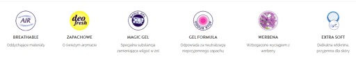 Bella Herbs Verbena hygienické vložky 12 ks
