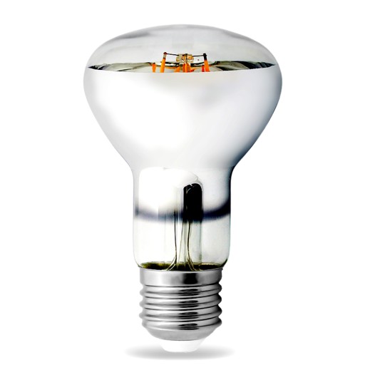 LED žiarovka E27 Filament 6W REFLEKTOR R63 vyhrieva