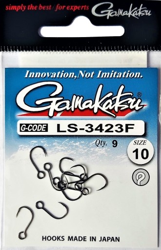Gamakatsu LS-3423F 10 prívlačových háčikov na voblery