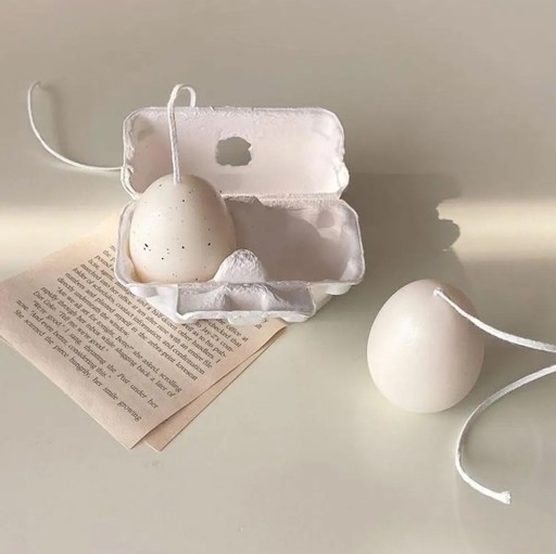 Silikónová forma na voskové sviečky Egg 5 Easter egg