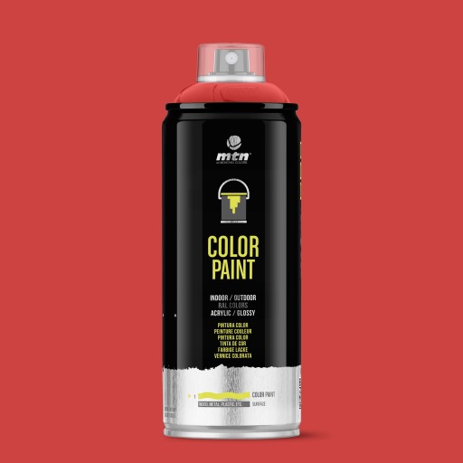 MTN MONTANA PRO ACRYLIC 400ml ČERVENÁ RAL 3000