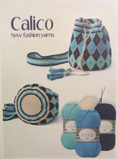 Priadza Nako Calico 100g bavlna akryl 148