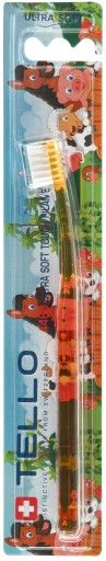 TELLO ULTRA SOFT KIDS 4480 ZUBNÁ KEFKA 6-12 rokov BLISTER 1 ks.
