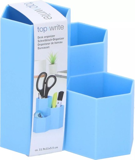 Organizér na náradie stolný zásobník na perá pastelky TOPWRITE 11cm