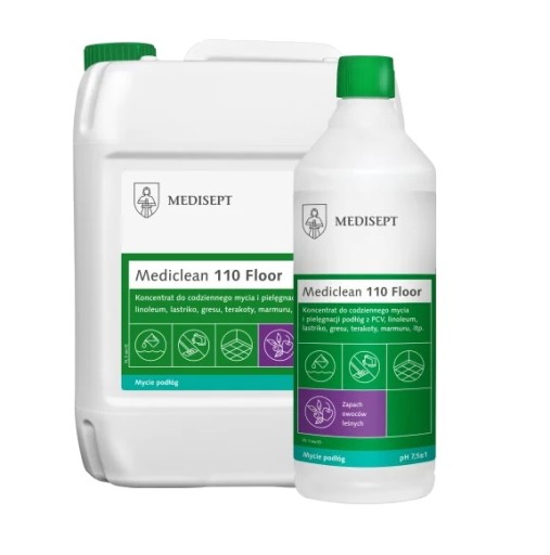 MEDICLEAN 110 podlahový tekutý 1L LESNÉ OVOCIE