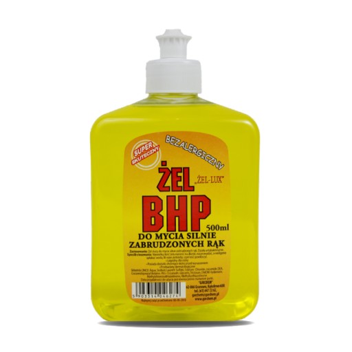 Gél na ochranu zdravia a bezpečnosti pri práci 500 ml