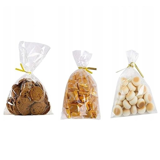 CELOFÁNOVÉ SÁČKY CUKRÍKY DARČEK PP BG 10x15cm