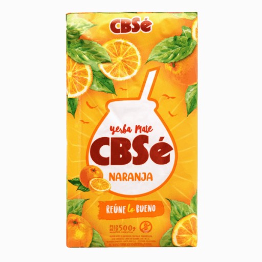 Yerba Mate CBSe Naranja (oranžová) 0,5kg 500g